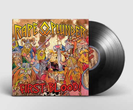 RAPE & PLUNDER - First Blood! LP (black)