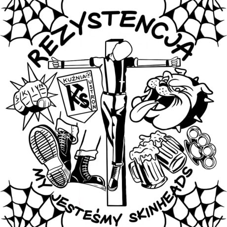 Rezystencja - My Jesteśmy Skinheads LP black