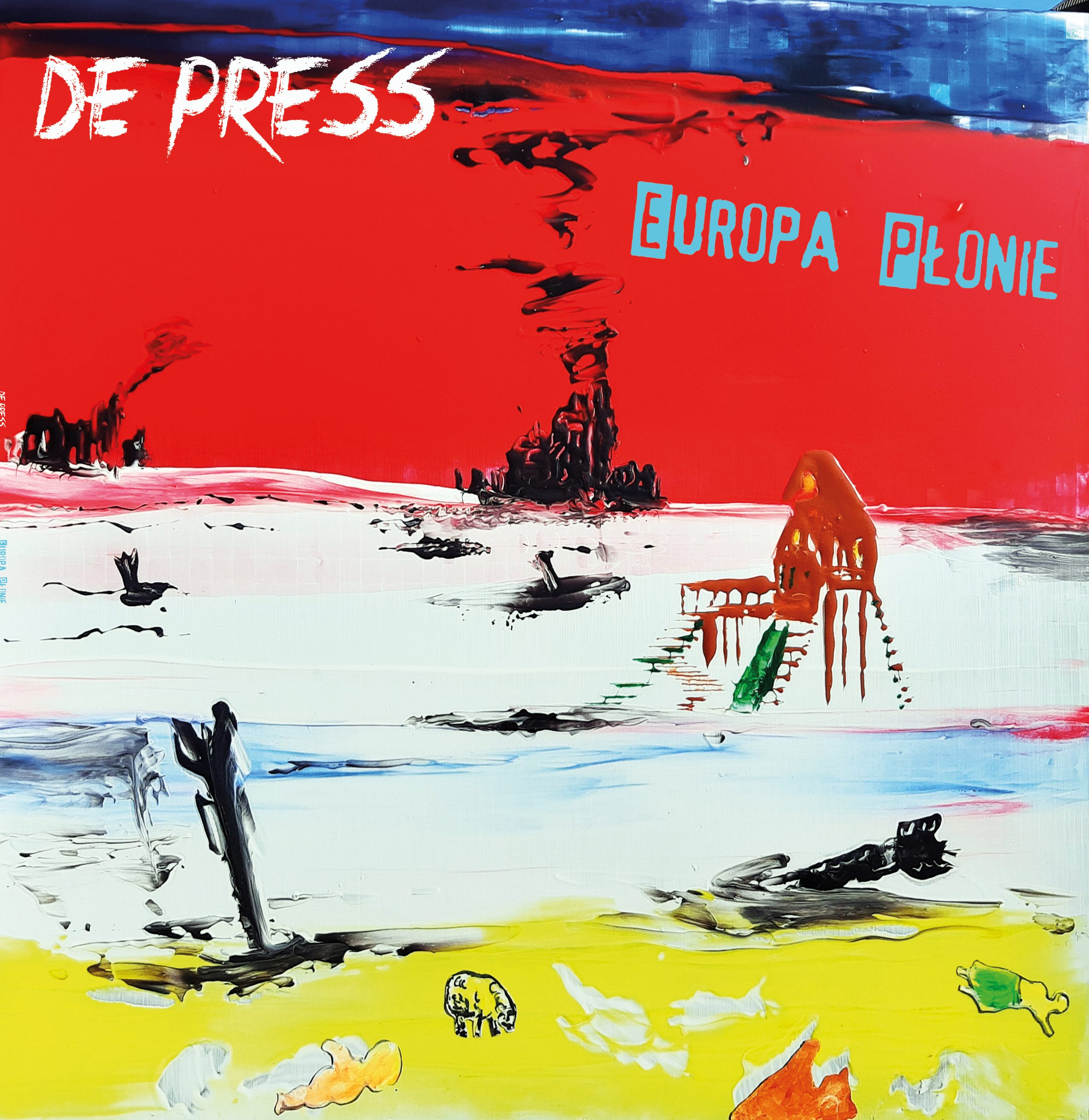 DE PRESS - EUROPA PŁONIE CD (digipack)