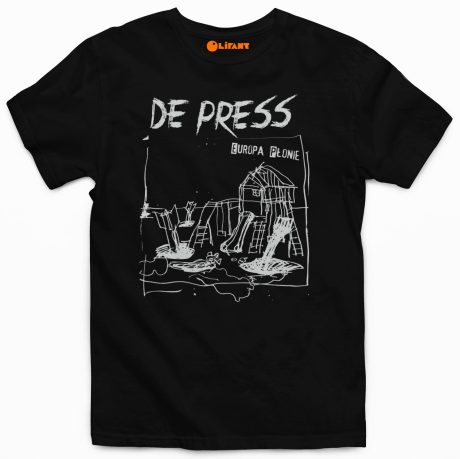 DE PRESS koszulka czarna M