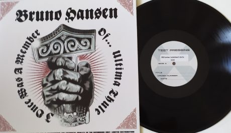 Bruno Hansen - I once was a member of Ultima Thule LP (test pressing)