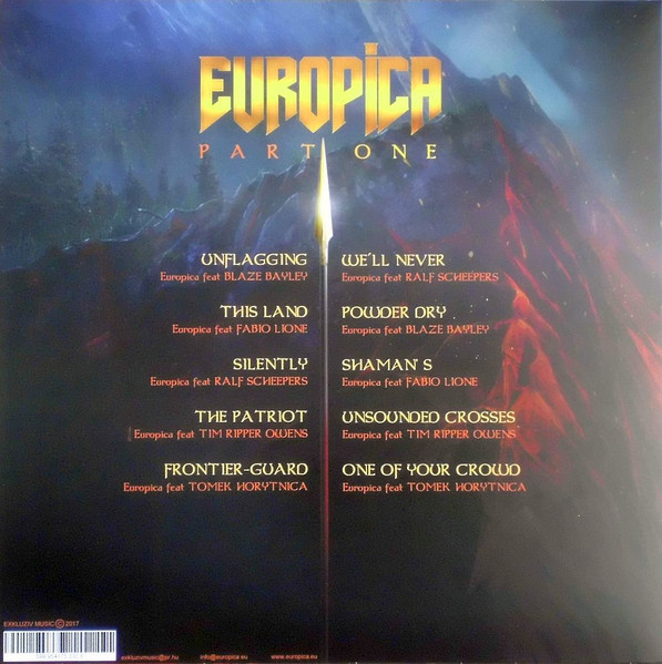Europica – Part One CD - obrazek 3
