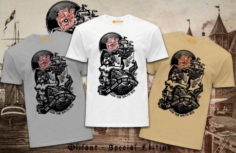 SYRENKA koszulka szara XL