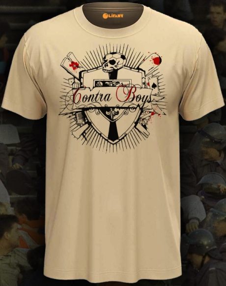 Contra Bosy - HERB - S (koszulka piaskowa)
