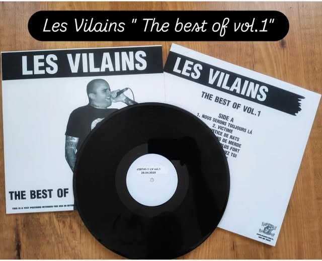 Les Vilains – The Best Of Vol.1 – LP (test pressing)