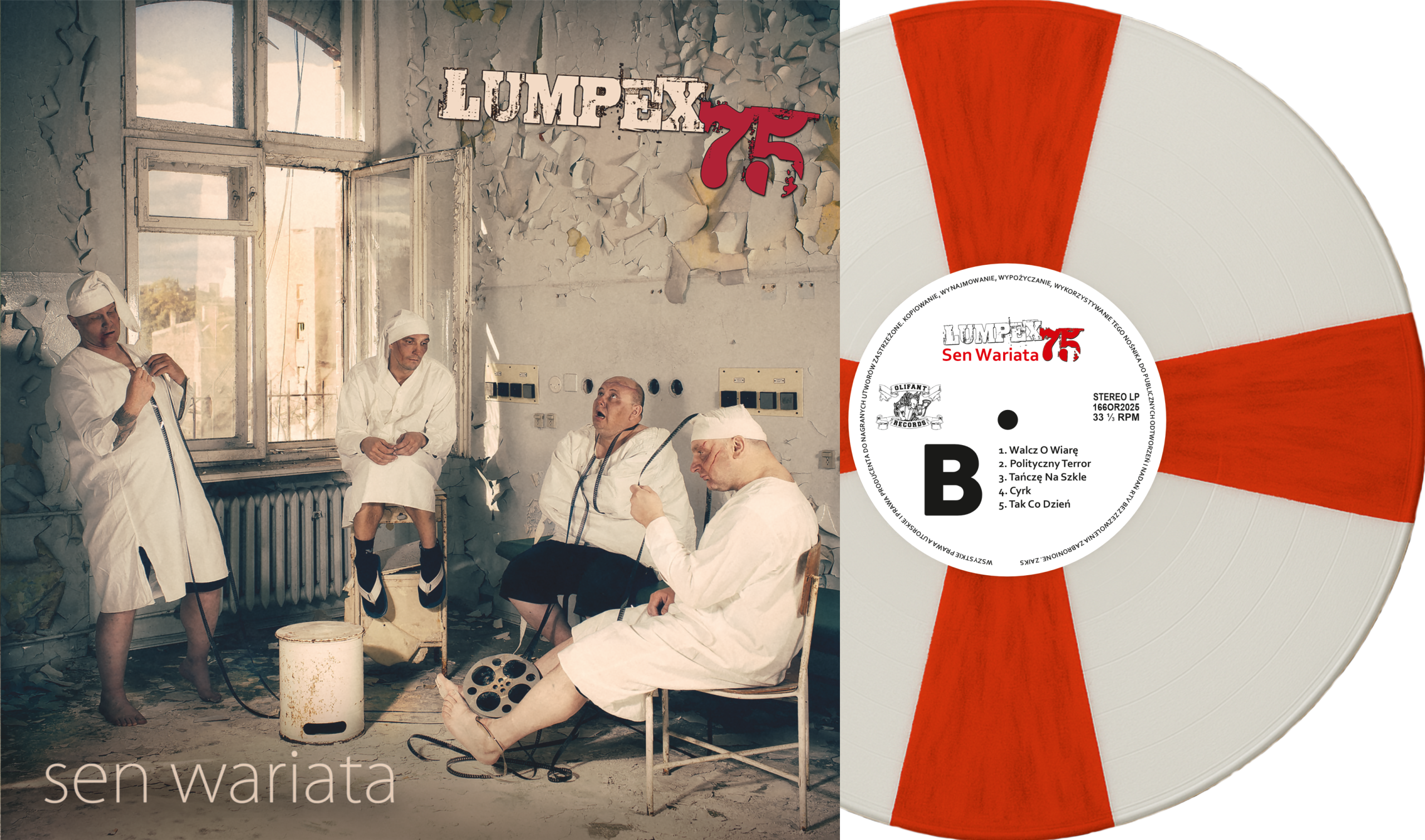 Lumpex75 – Sen Wariata – LP (krzyż)