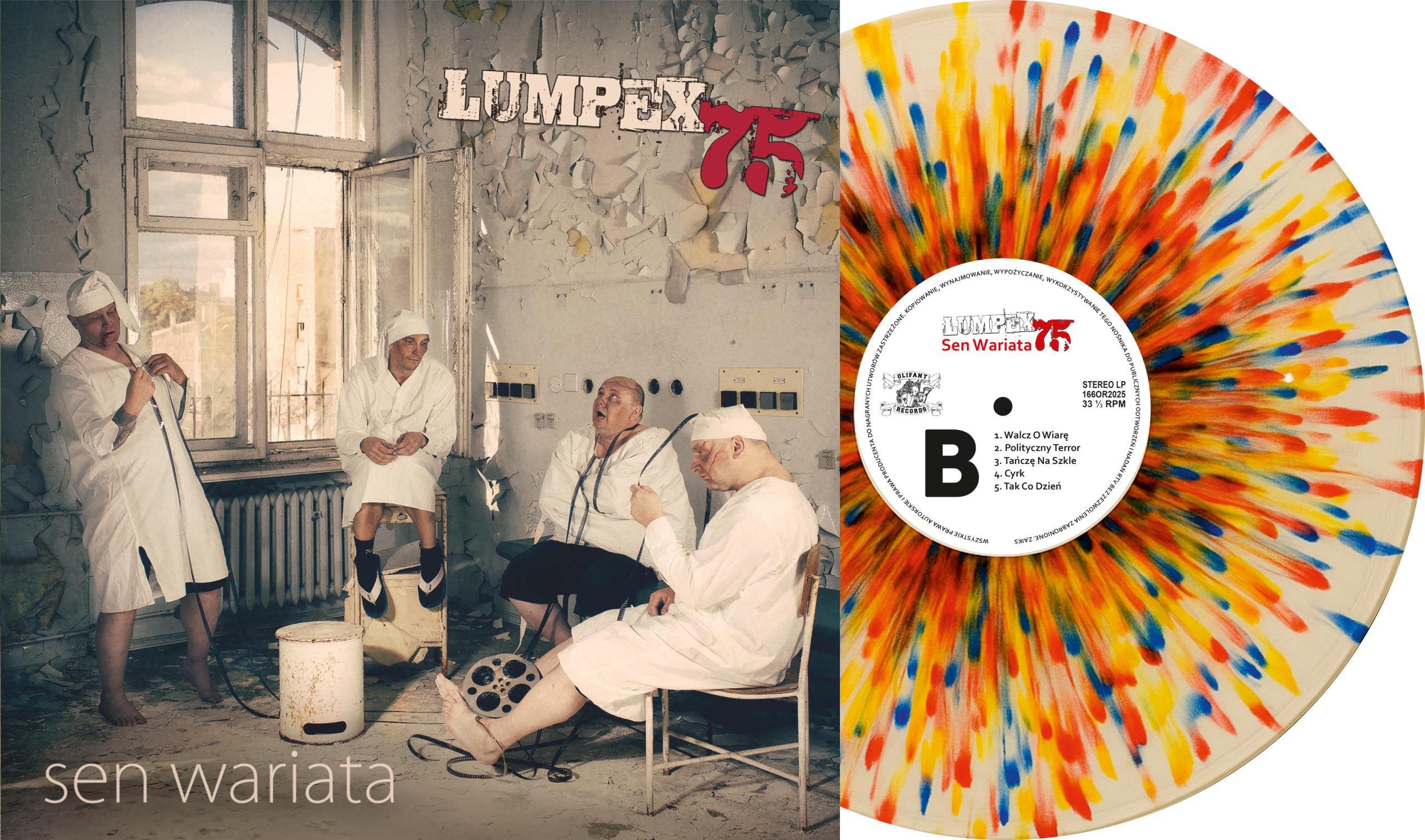 Lumpex75 – Sen Wariata – LP (wariat)