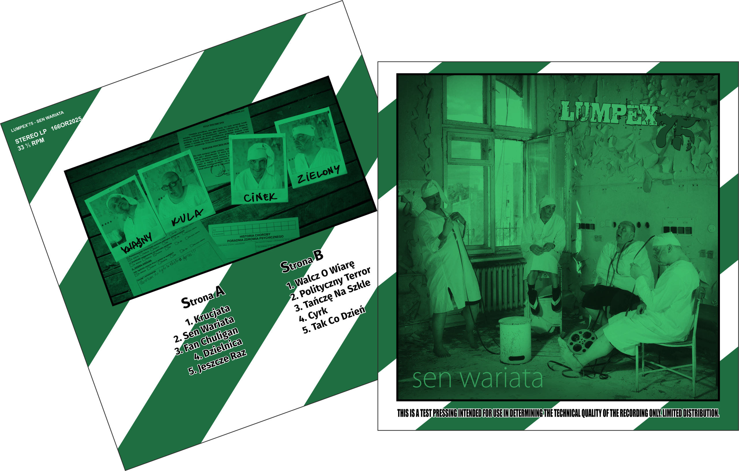 Lumpex75 – Sen Wariata – LP (Test Pressing)