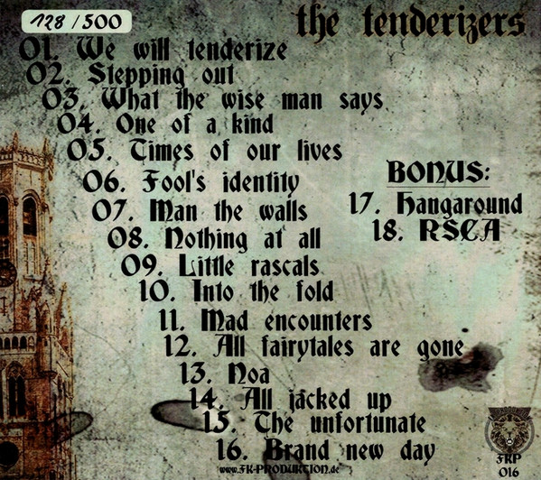 Tenderizers – The Tenderizers – CD - obrazek 2