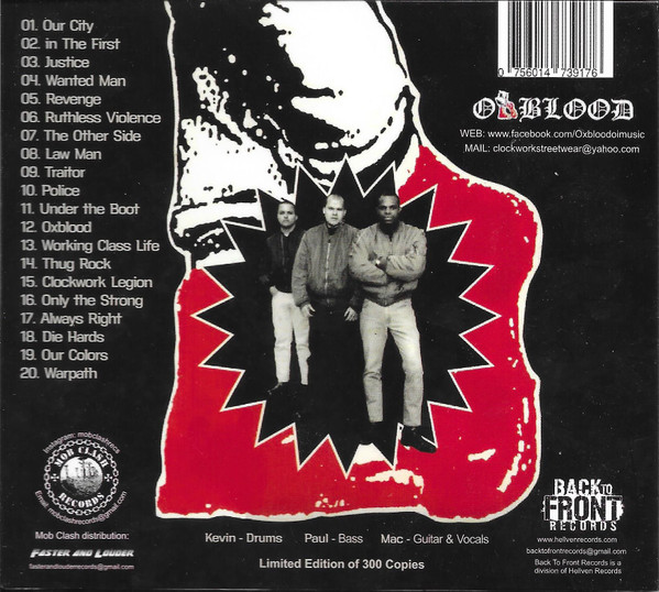 Oxblood – Crime Stories – CD - obrazek 2