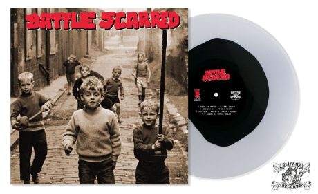 BATTLE SCARRED – BATTLE SCARRED – LP (Clear/Black)