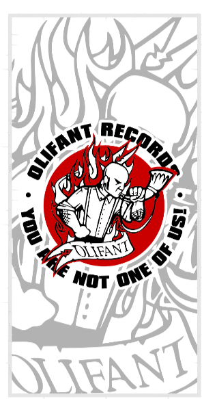 Olifant – ręcznik (biały)