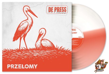 DE PRESS – PRZEŁOMY – LP (white/red) - PREORDER