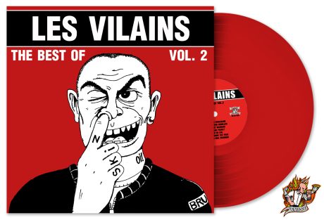 Les Vilains - The Best Of vol.2 - LP (gatefold - RED)