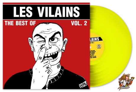 Les Vilains - The Best Of vol.2 - LP (gatefold - YELLOW)