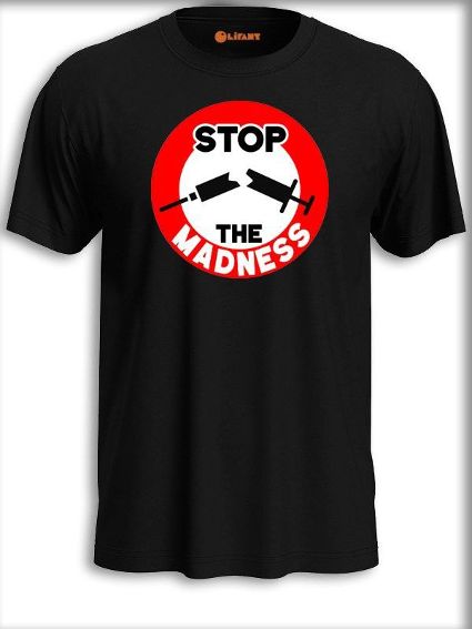 Stop The Madness- Koszulka (czarna)