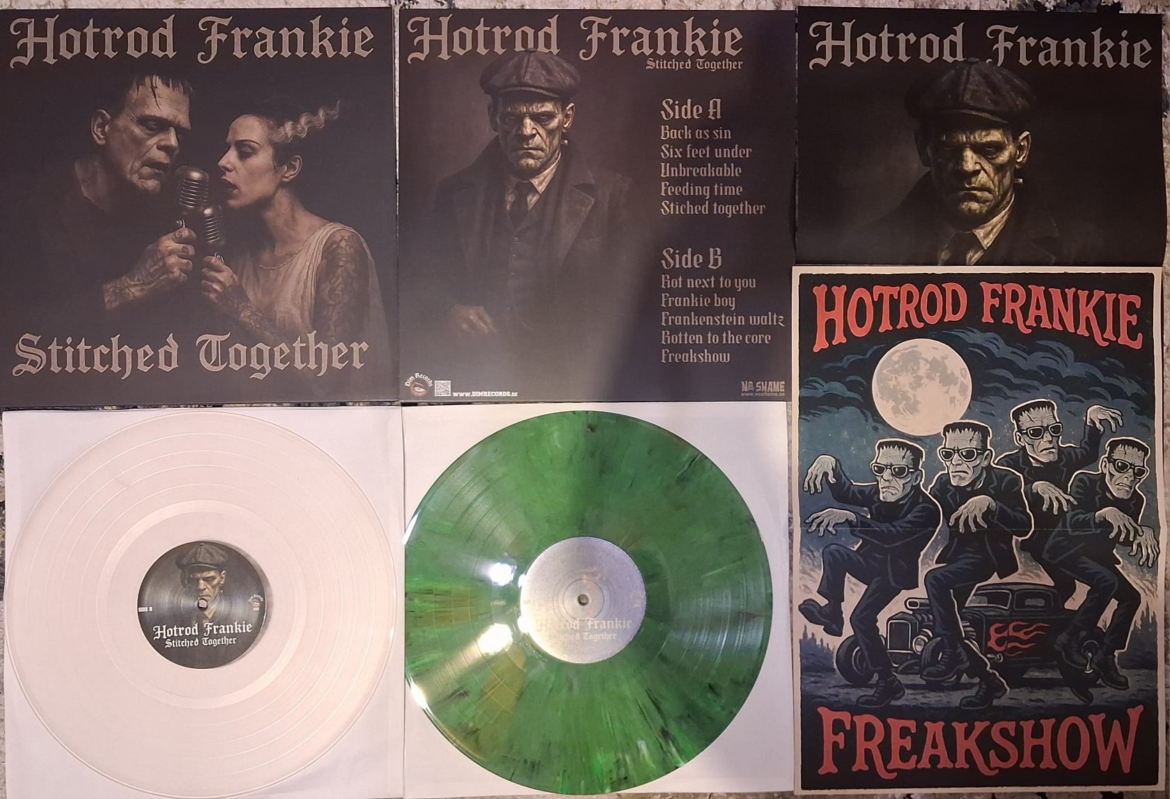 HOTROD FRANKIE - STITCHED TOGETHER – LP - obrazek 2