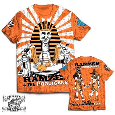 RAMZES - Koszulka sportowa  (pomarańczowa)