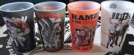 Komplet  4 x Kubków - 0,5l /1szt. (HorrorShow / Lumpex75 / Ramzes / The Gits)