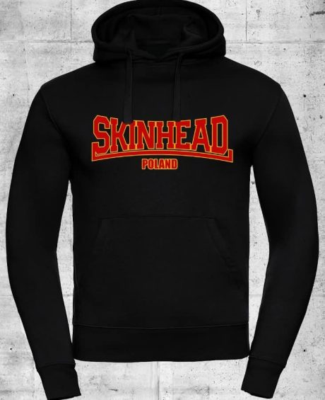 Skinhead Poland - bluza kaptur (czarna) L
