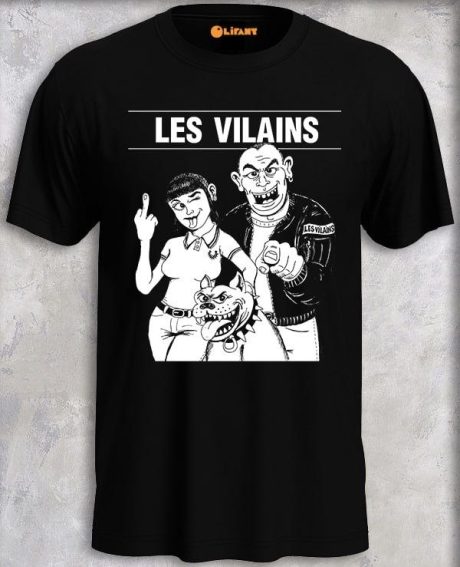 Les Vilains - Koszulka (czarna)