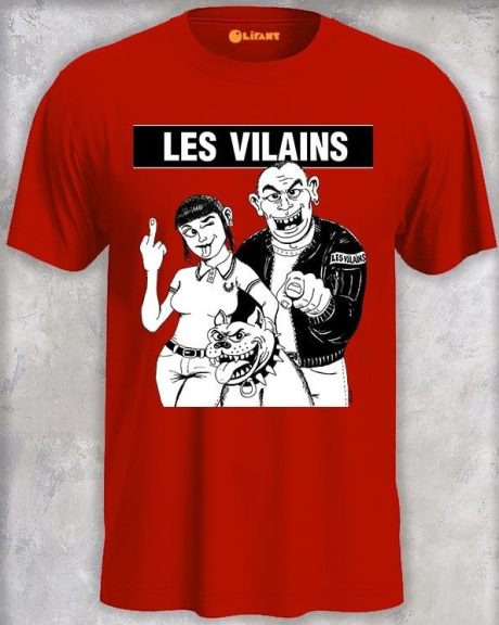 Les Vilains - Koszulka (czerwona)
